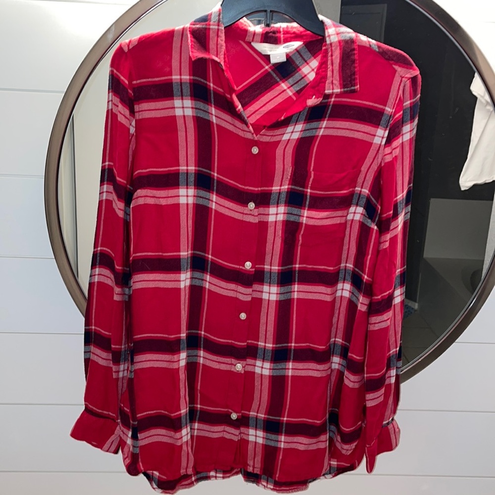 Red, Black, and White Flannel
